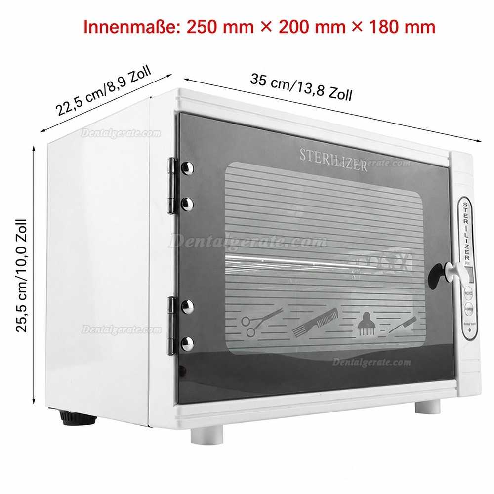 10L UV + Ozon Sterilisator Desinfektionsschrank f&uuml;r Home-Zahnheilkunde-Medizin 110V/220V